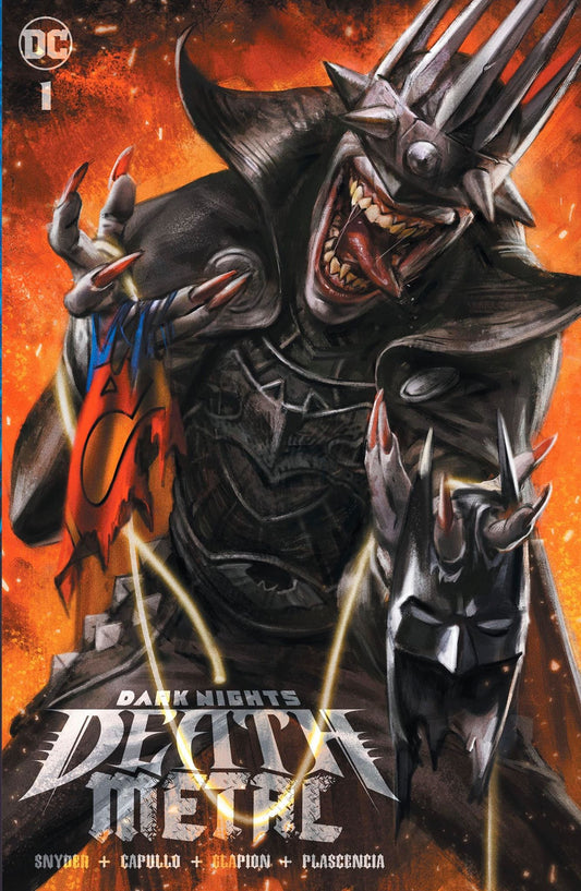 DARK KNIGHTS DEATH METAL #1 IAN MACDONALD VARIANT