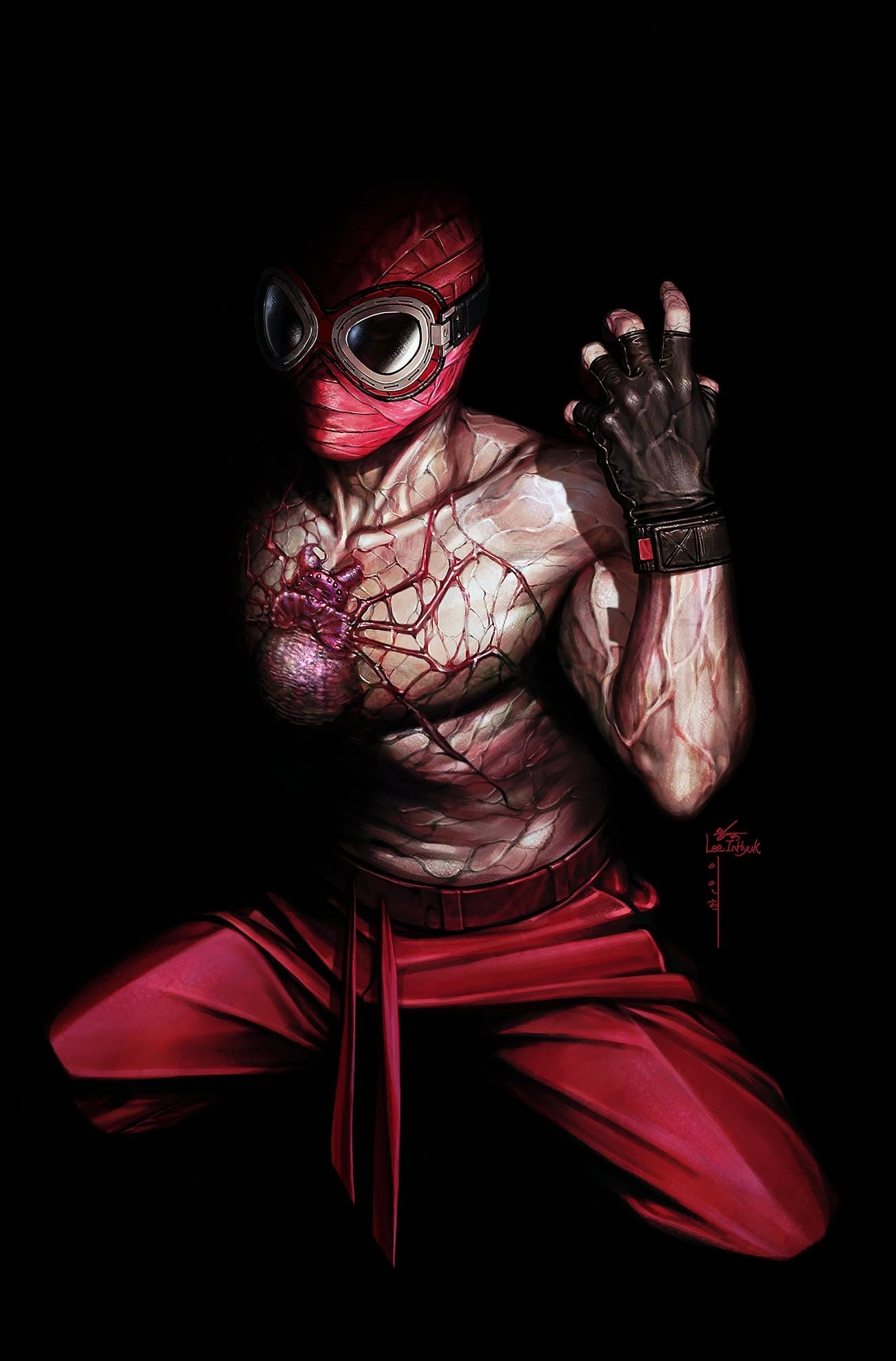 07/10/2026 MIDNIGHT SPIDER-MAN #1 1:100 INHYUK LEE VIRGIN VARIANT