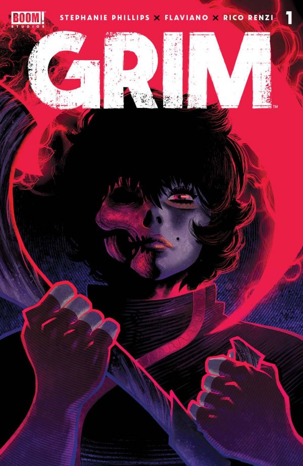 GRIM #1 CVR A FLAVIANO 1ST PRINT