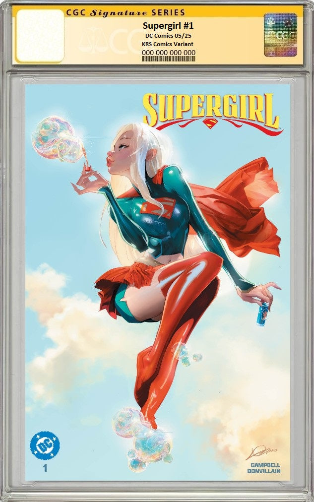 SUPERGIRL #1 ALEXANDER LOZANO VARIANT LIMITED TO 800 COPIES CGC SS PREORDER