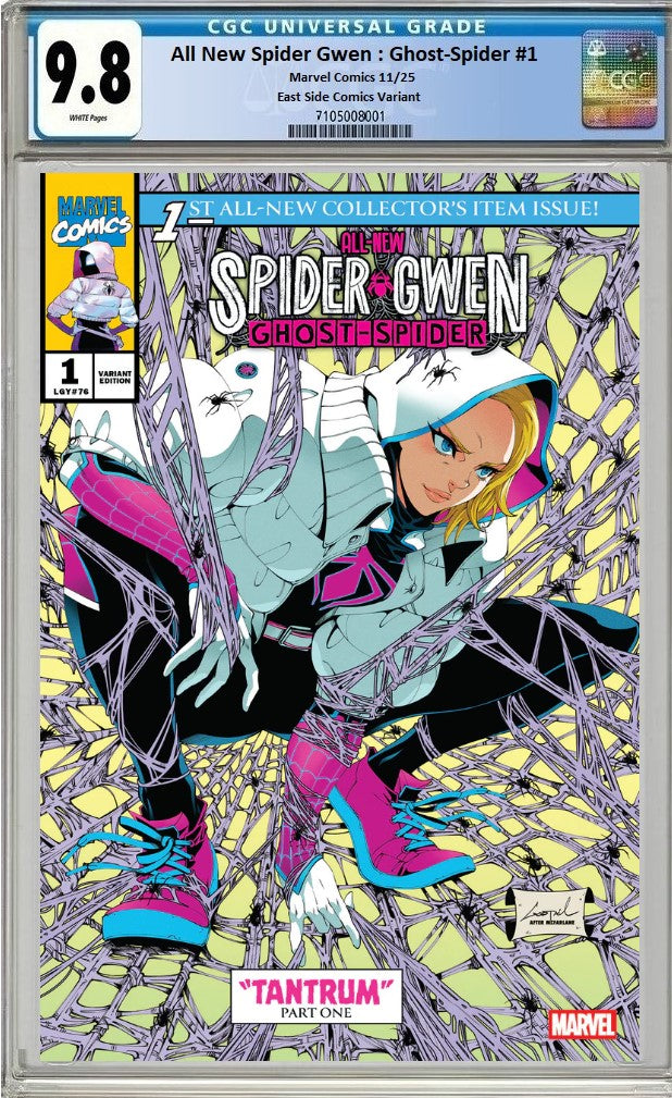 ALL-NEW SPIDER-GWEN: THE GHOST-SPIDER #1  GODTAIL HOMAGE VARIANT LIMITED TO 1000 COPIES CGC 9.8 PREORDER