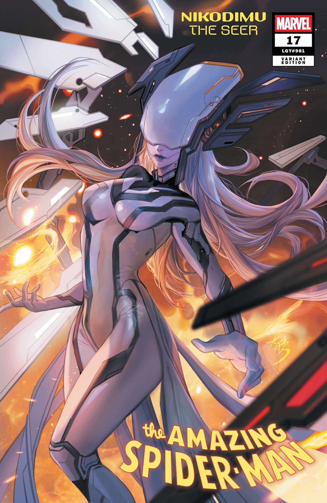 AMAZING SPIDER-MAN #17 FAN YANG VARIANT LIMITED TO 800 COPIES