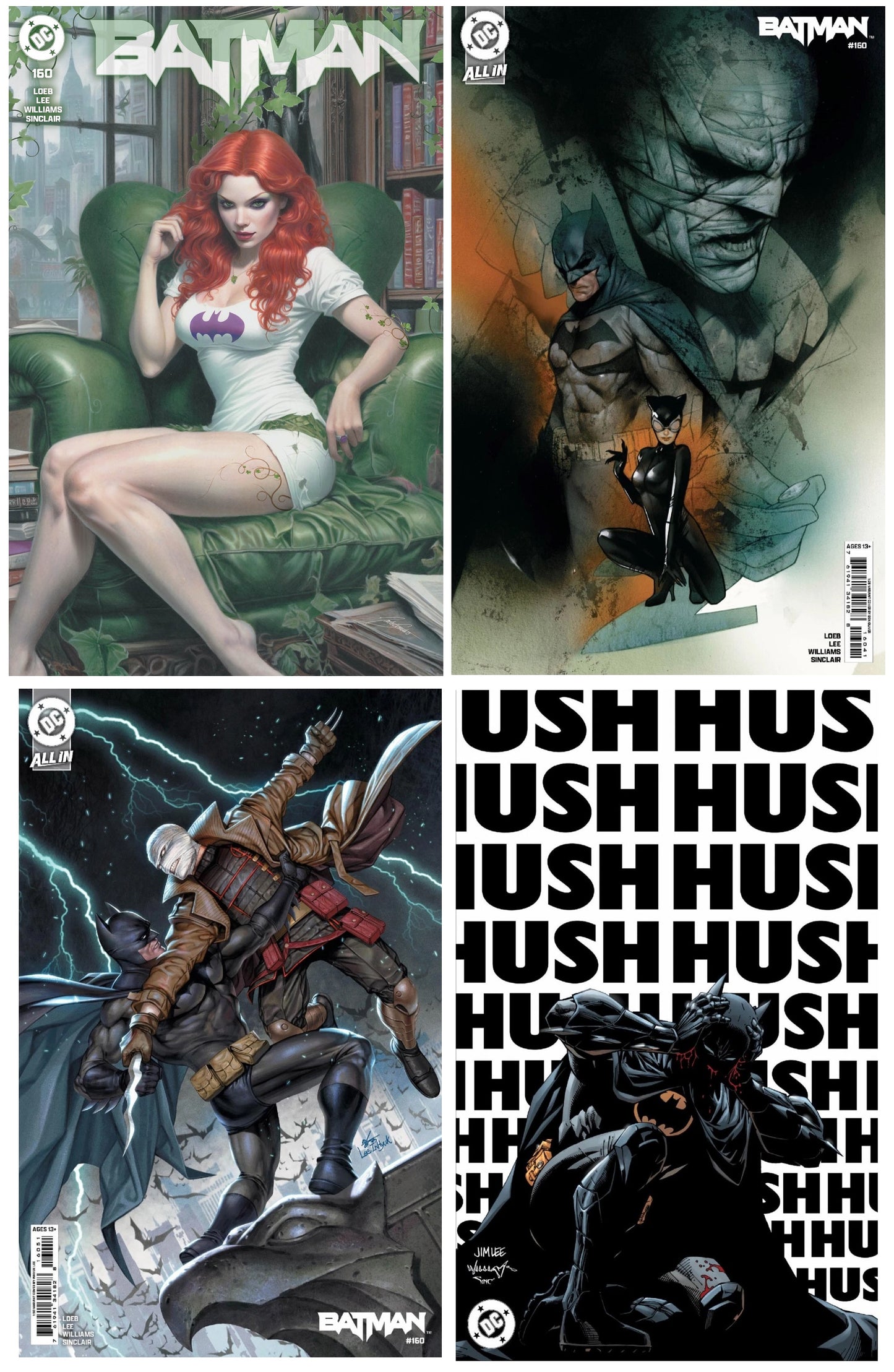 BATMAN #160 NATALI SANDERS VARIANT LIMITED TO 800 COPIES + 1:25, 1:50 & 1:100 VARIANTS
