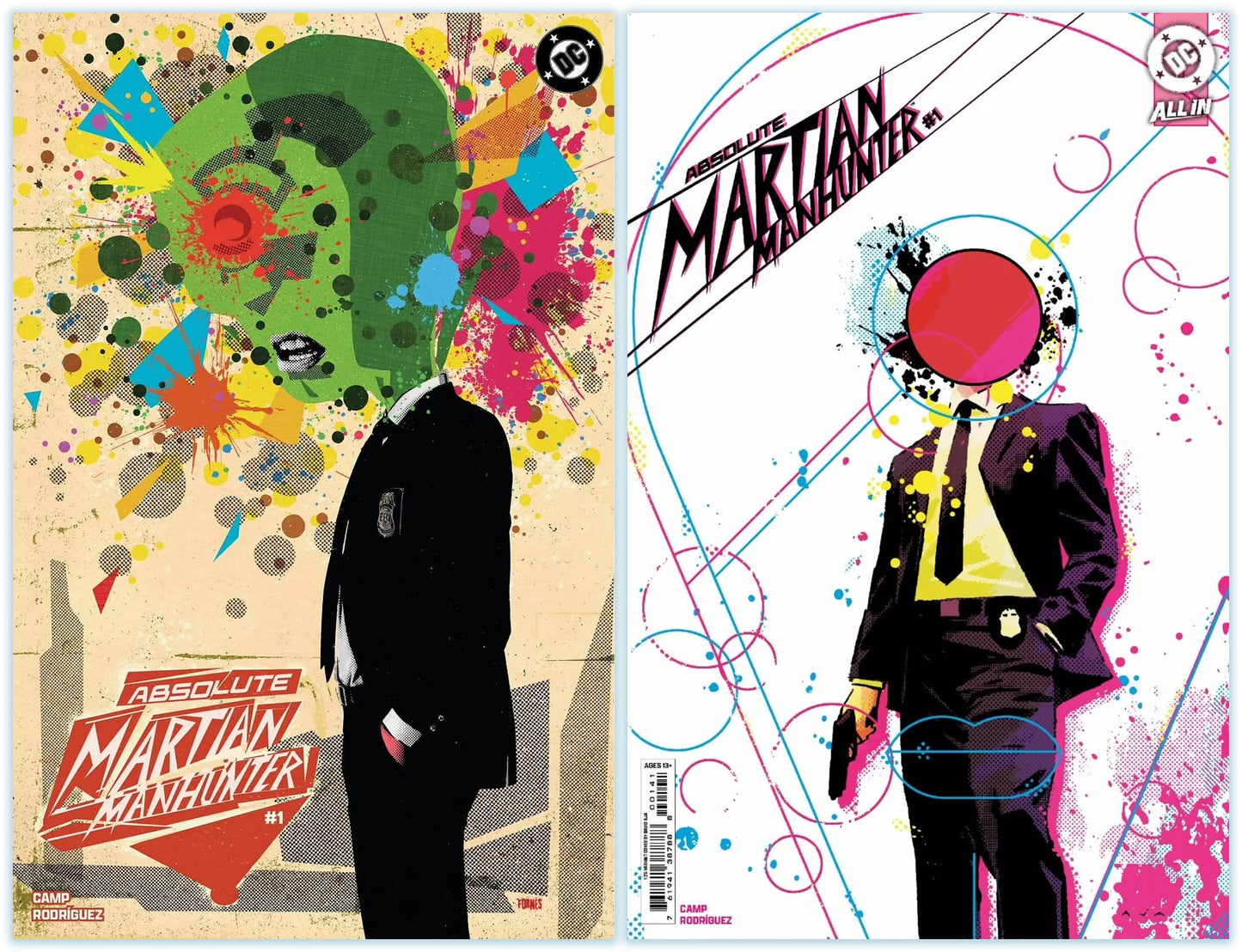 ABSOLUTE MARTIAN MANHUNTER #1 JORGE FORNES VARIANT LIMITED TO 800 COPIES + 1:25 VARIANT