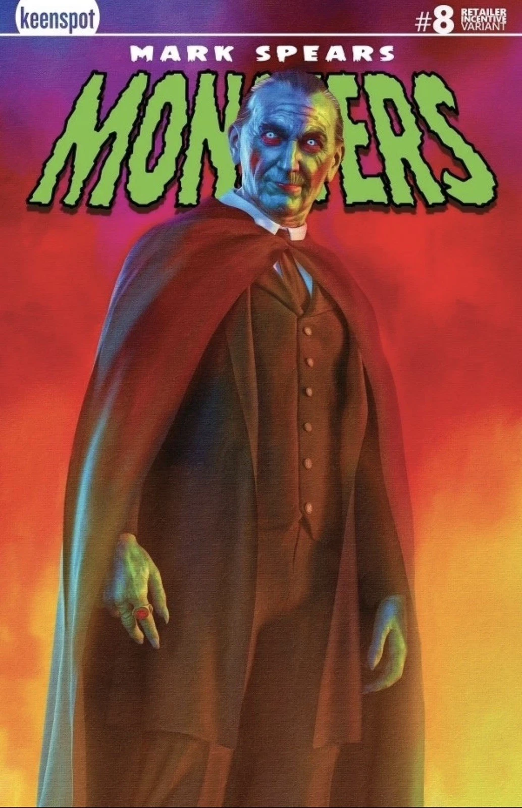 MARK SPEARS MONSTERS #8 1:250 FOIL VARIANT