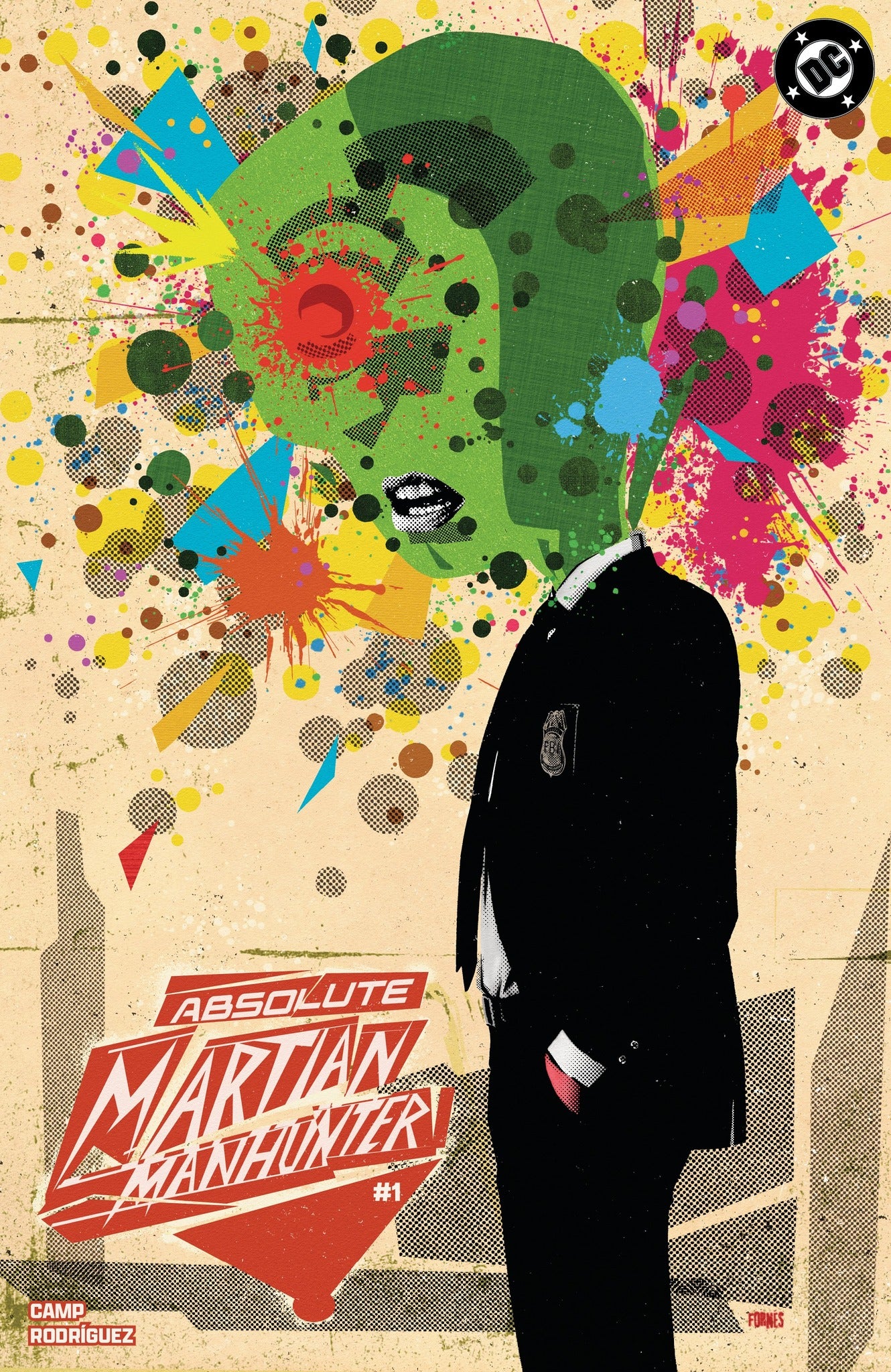 ABSOLUTE MARTIAN MANHUNTER #1 JORGE FORNES VARIANT LIMITED TO 800 COPIES