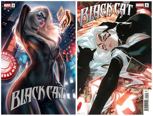 BLACK CAT #1 WARREN LOUW VARIANT LIMITED TO 1000 COPIES + 1:25 VARIANT