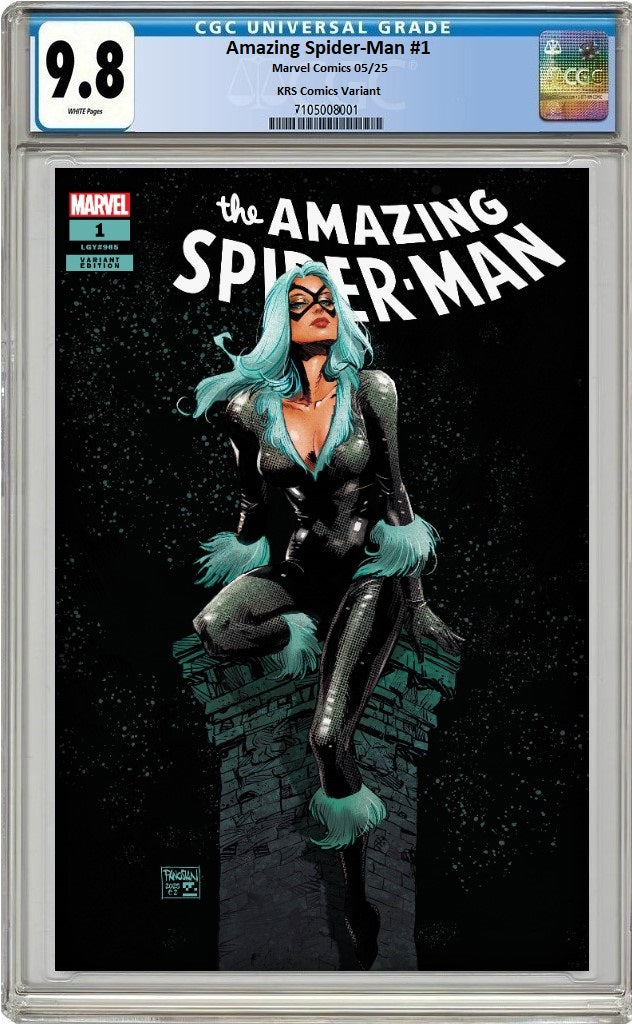 AMAZING SPIDER-MAN #1 DAN PANOSIAN VARIANT LIMITED TO 1000 COPIES WITH NUMBERED COA CGC 9.8 PREORDER