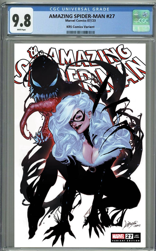 AMAZING SPIDER-MAN #27 PABLO VILLALOBOS TRADE DRESS VARIANT LIMITED TO 3000 CGC 9.8 PREORDER