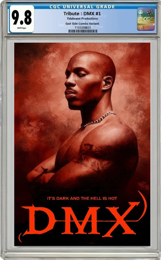 TRIBUTE : DMX #1 SKAN SRISUWAN VARIANT RED VARIANT LIMITED TO 180 COPIES CGC 9.8 PREORDER