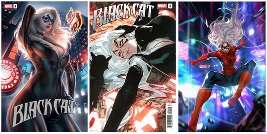 BLACK CAT #1 WARREN LOUW VARIANT LIMITED TO 1000 COPIES + 1:25 & 1:50 VARIANT