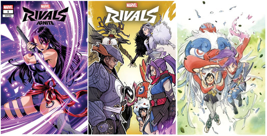 MARVEL RIVALS IGNITE #1 GODTAIL VARIANT LIMITED TO 1000 COPIES WITH NUMBERED COA + 1:25 & 1:100 VARIANTS