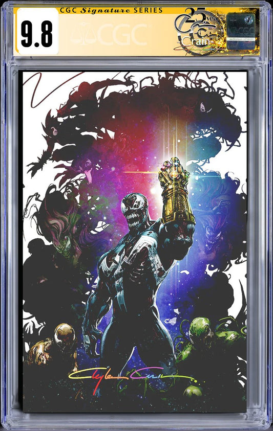 MARVEL ZOMBIES: RED BAND #3 CLAYTON CRAIN VARIANT LIMITED TO 500 COPIES WITH NUMBERED COA CGC SS 9.8 INFINITY SIGNED