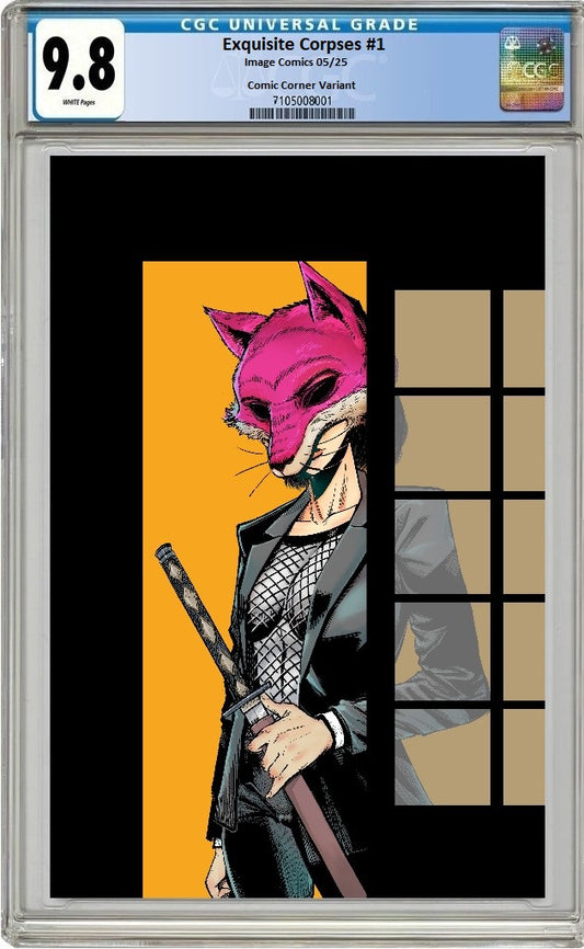 EXQUISITE CORPSES #1 REDCODE 'ALBEDO HOMAGE' VARIANT LIMITED TO 300 COPIES CGC 9.8 PREORDER