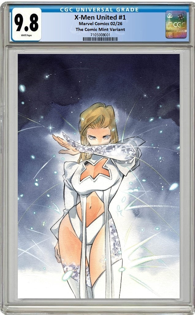 X-MEN UNITED #1 PEACH MOMOKO VIRGIN VARIANT LIMITED TO 1000 COPIES CGC 9.8 PREORDER