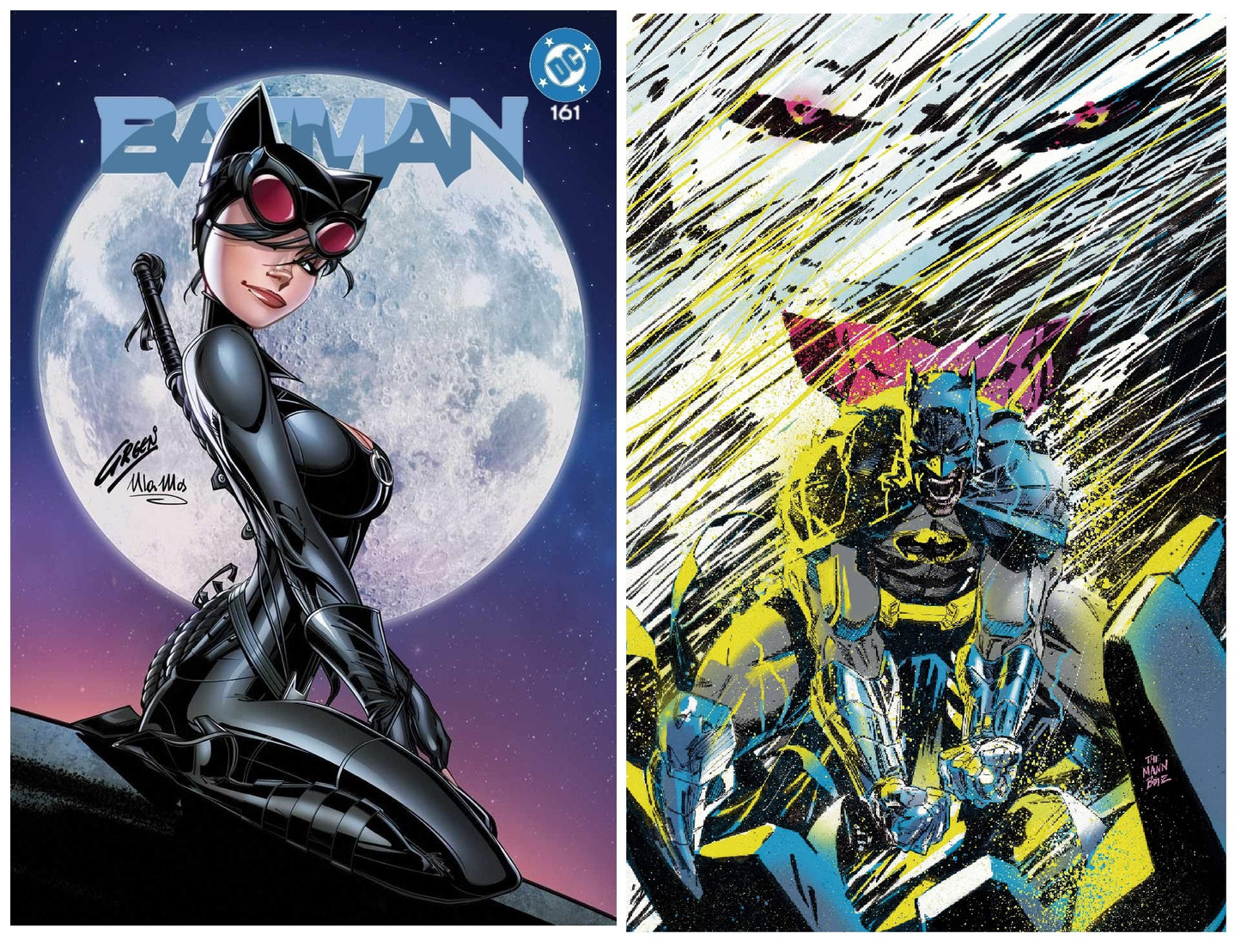 BATMAN #161 PAUL GREEN SILVER FOIL MOON VARIANT LIMITED TO 800 COPIES + 1:25 VARIANT