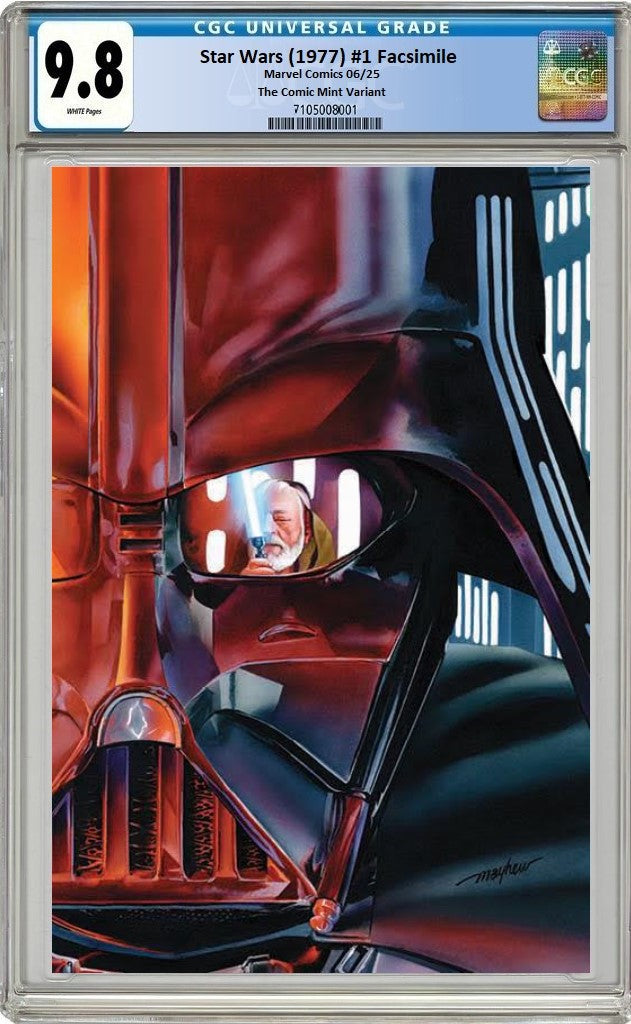 STAR WARS 1977 #1 FACSIMILE MIKE MAYHEW VIRGIN VARIANT LIMITED TO 1000 COPIES CGC 9.8 PREORDER
