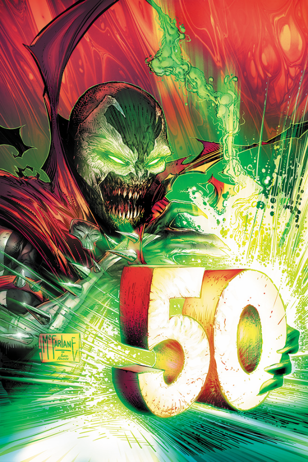 22/10/2025 KING SPAWN #50 1:100 TODD MCFARLANE VIRGIN VARIANT