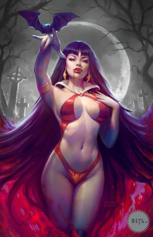 VAMPIRELLA #675 SUN KHAMUNAKI METAL LEGACY VARIANT LIMITED TO 50 COPIES