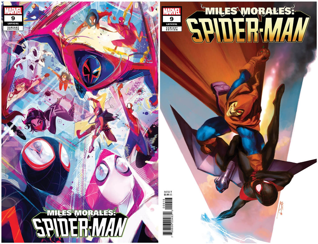 MILES MORALES #9 NICOLETTA BALDARI VARIANT LIMITED TO 800 COPIES WITH NUMBERED COA + 1:25 MERCADO VARAINT