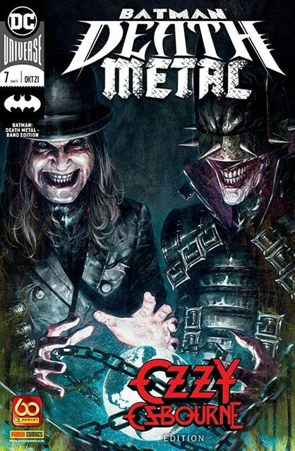 DARK NIGHTS DEATH METAL #7 BAND EDITION OZZY OSBOURNE GERMAN VARIANT