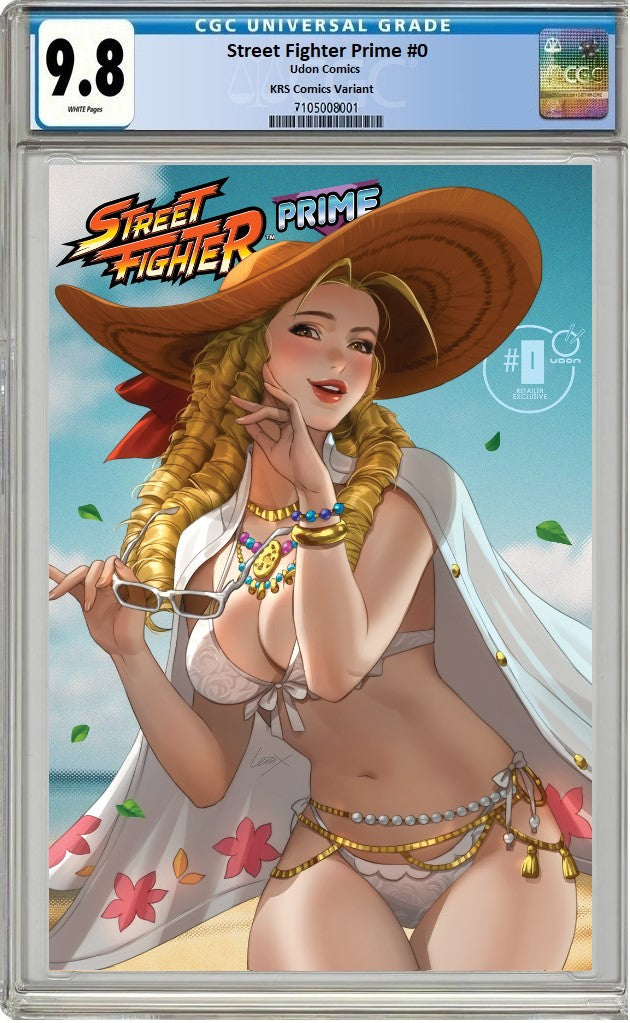 STREET FIGHTER PRIME #0 LEIRIX LI 'KARIN KANZUKI TRADE DRESS VARIANT LIMITED TO 500 COPIES CGC 9.8 PREORDER