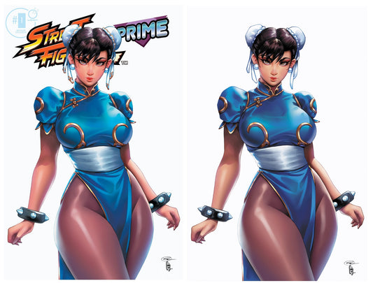 STREET FIGHTER PRIME #0 TROPHY CHUN-LI TRADE/VIRGIN VARIANT SET LIMITED TO 400 SETS