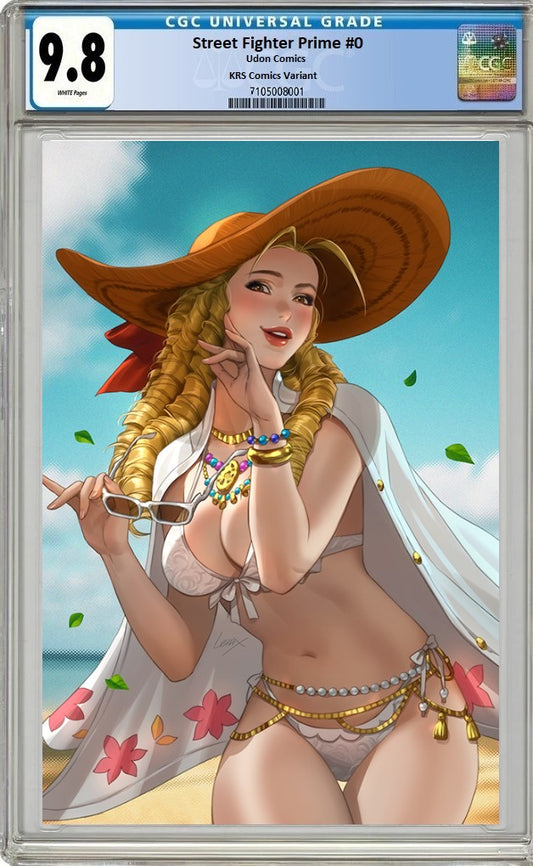 STREET FIGHTER PRIME #0 LEIRIX LI 'KARIN KANZUKI VIRGIN VARIANT LIMITED TO 400 COPIES CGC 9.8 PREORDER