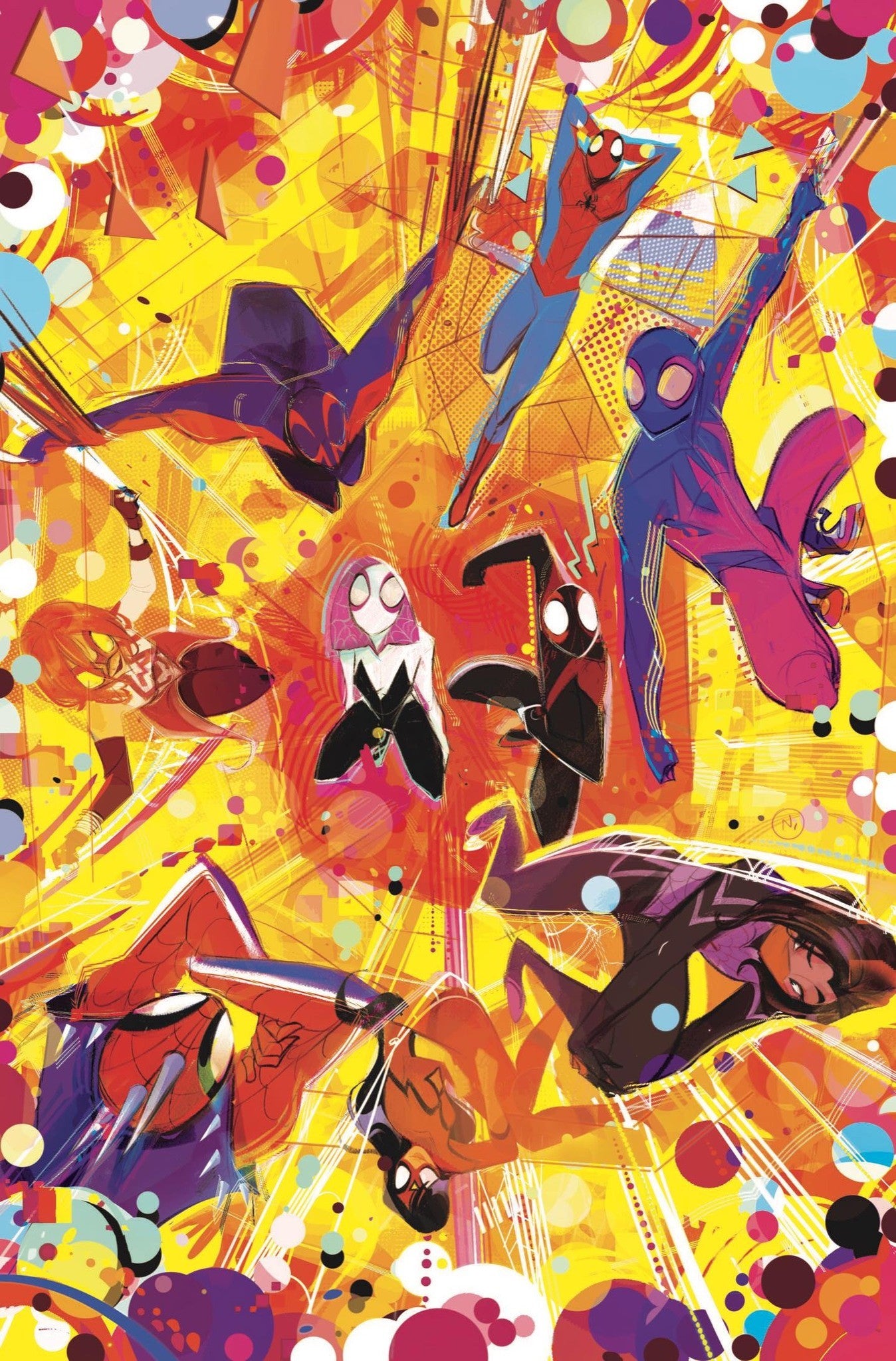 EDGE OF SPIDER-VERSE #3 NICOLETTA BALDARI VIRGIN LIMITED TO 1500 COPIES