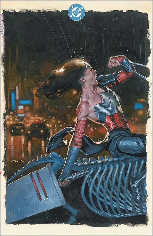 ABSOLUTE WONDER WOMAN #1 FABRIZIO DE TOMMASO UK EXCLUSIVE FULL BLEED VIRGIN LIMITED TO 500 COPIES