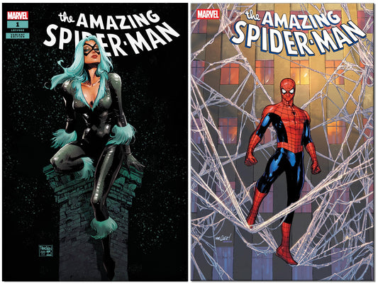 AMAZING SPIDER-MAN #1 DAN PANOSIAN VARIANT LIMITED TO 1000 COPIES WITH NUMBERED COA + 1:25 VARIANT