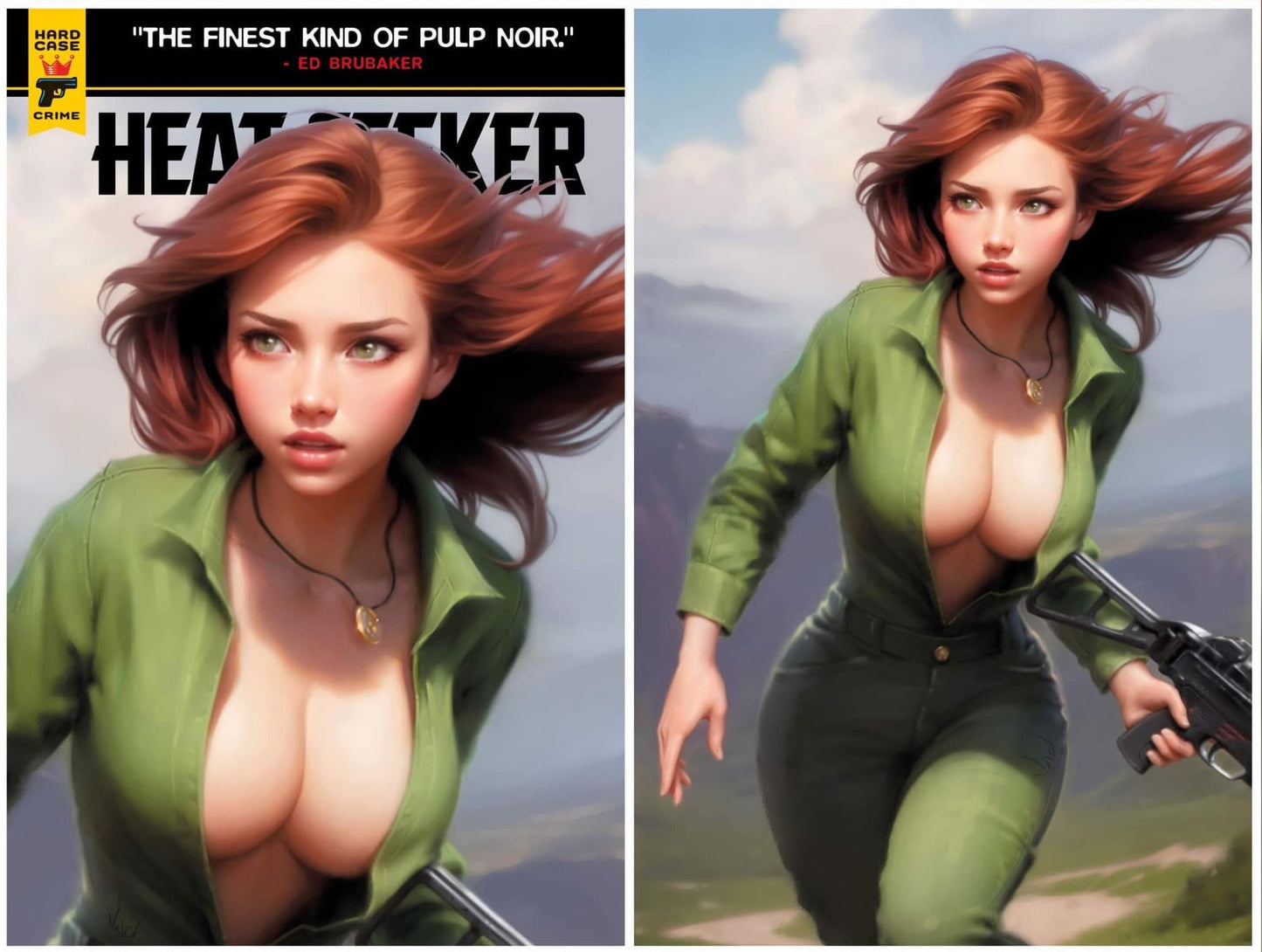 HEAT SEEKER GUN HONEY SERIES #1 WILL JACK TRADE/VIRGIN VARIANT SET LIMITED TO 500 SETS