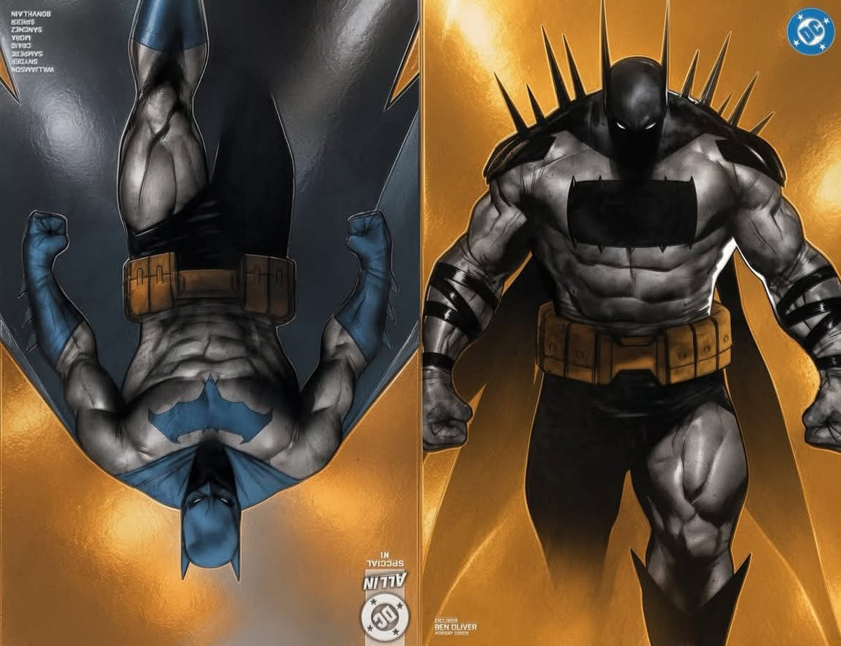 DC ALL IN SPECIAL #1 BEN OLIVER BATMAN NYCC 2026 FOIL VARIANT LIMITED TO 1200 COPIES