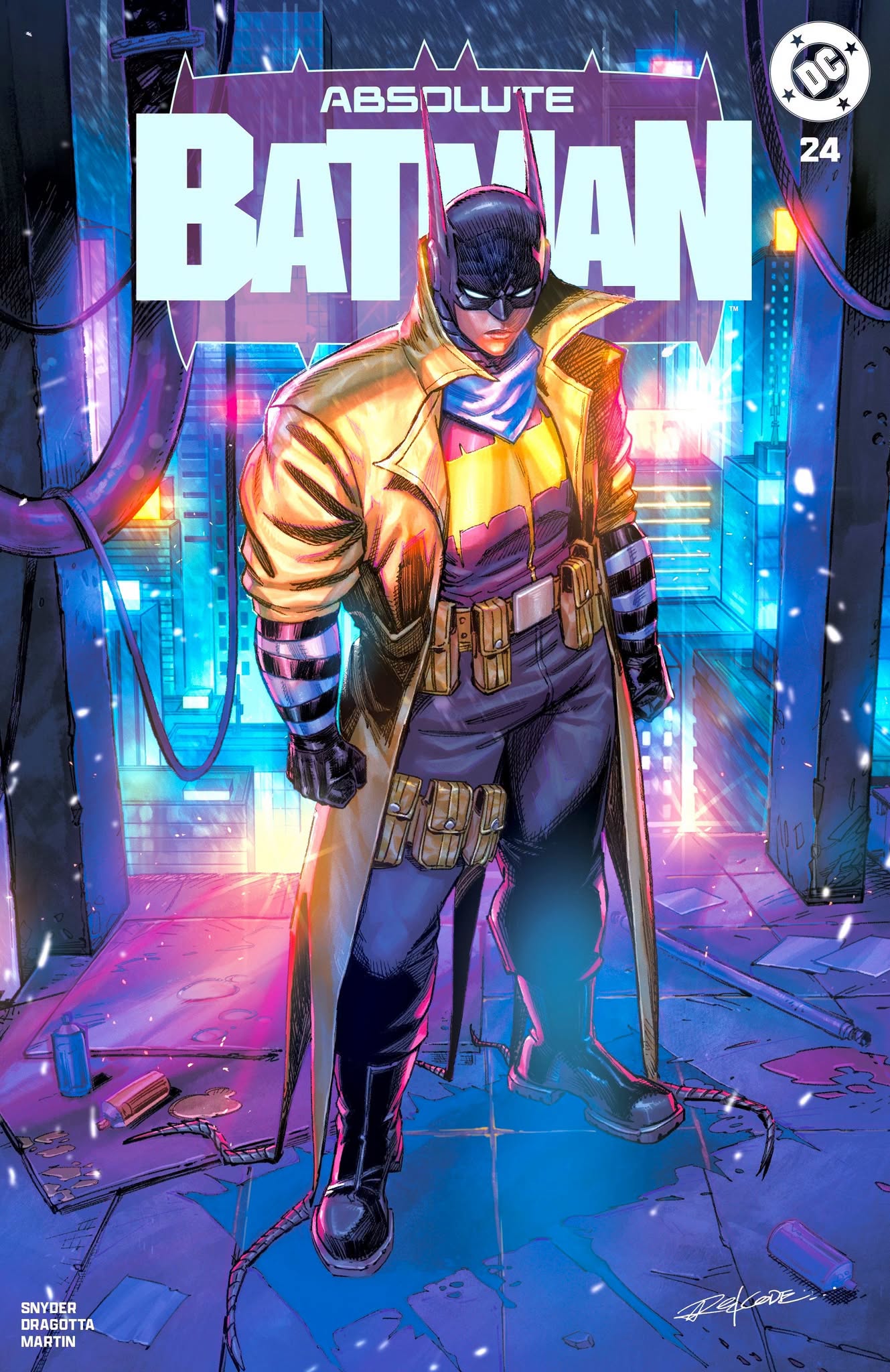 ABSOLUTE BATMAN #24 REDCODE VARIANT LIMITED TO 800 COPIES