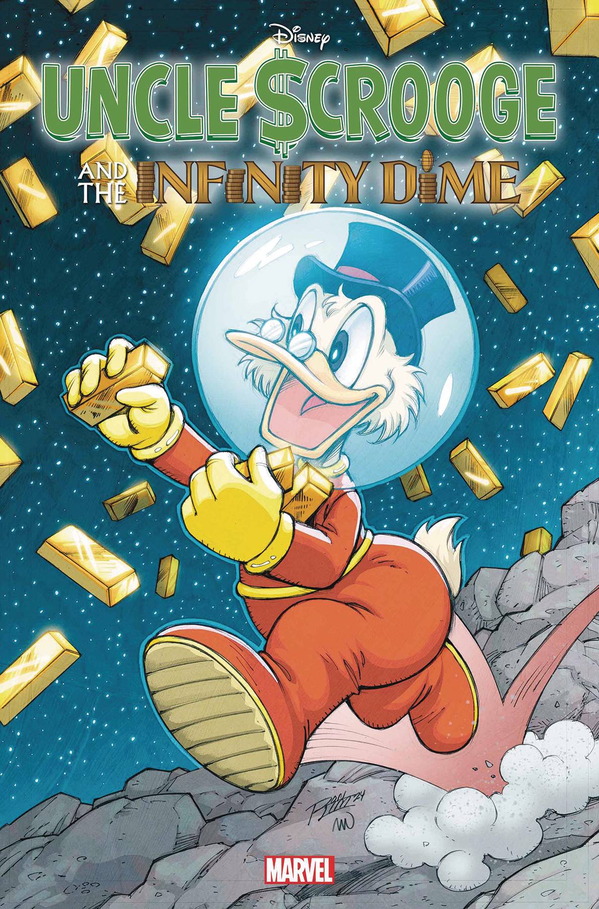 19/06/2024 UNCLE SCROOGE INFINITY DIME #1 RON LIM VARIANT