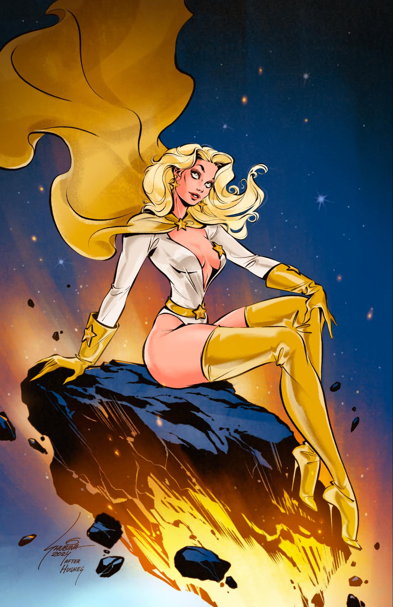 THE BOYS #1 SUBINA 'LOSH HUGHES HOMAGE' VARIANT LIMITED TO 333 COPIES WITH NUMBERED COA