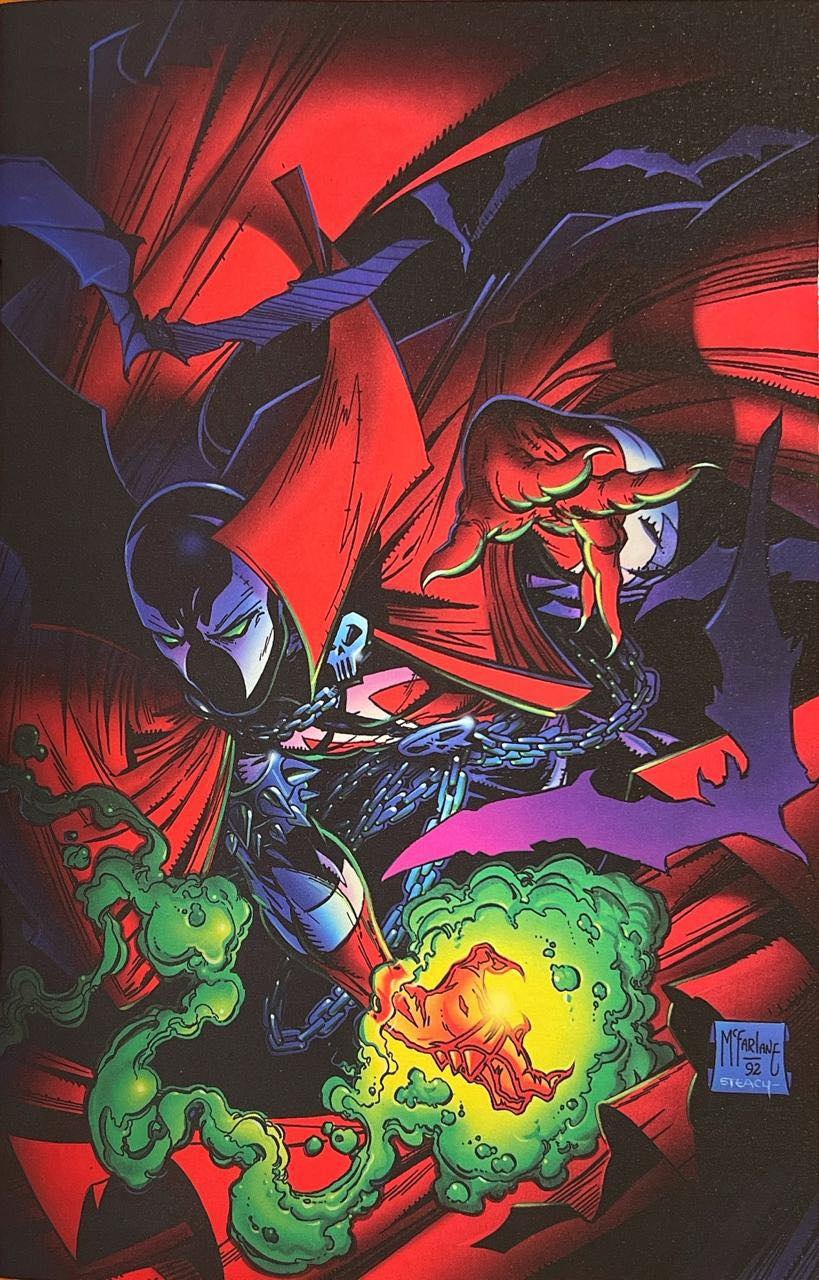 SPAWN #1 TODD MCFARLANE SDCC 2024 VIRGIN FOIL VARIANT LIMITED TO 1000 COPIES
