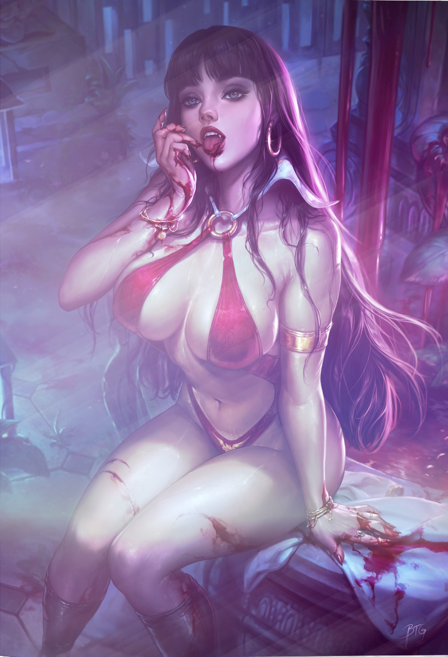 VAMPIRELLA #670 BTG METAL VARIANT LIMITED TO 30 COPIES