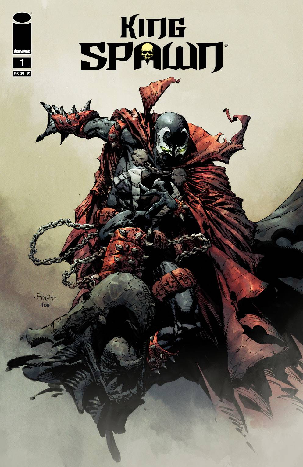 KING SPAWN #1 CVR C DAVID FINCH