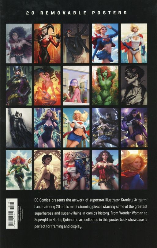 DC POSTER PORTFOLIO: STANLEY “ARTGERM” LAU - 20 POSTERS!!