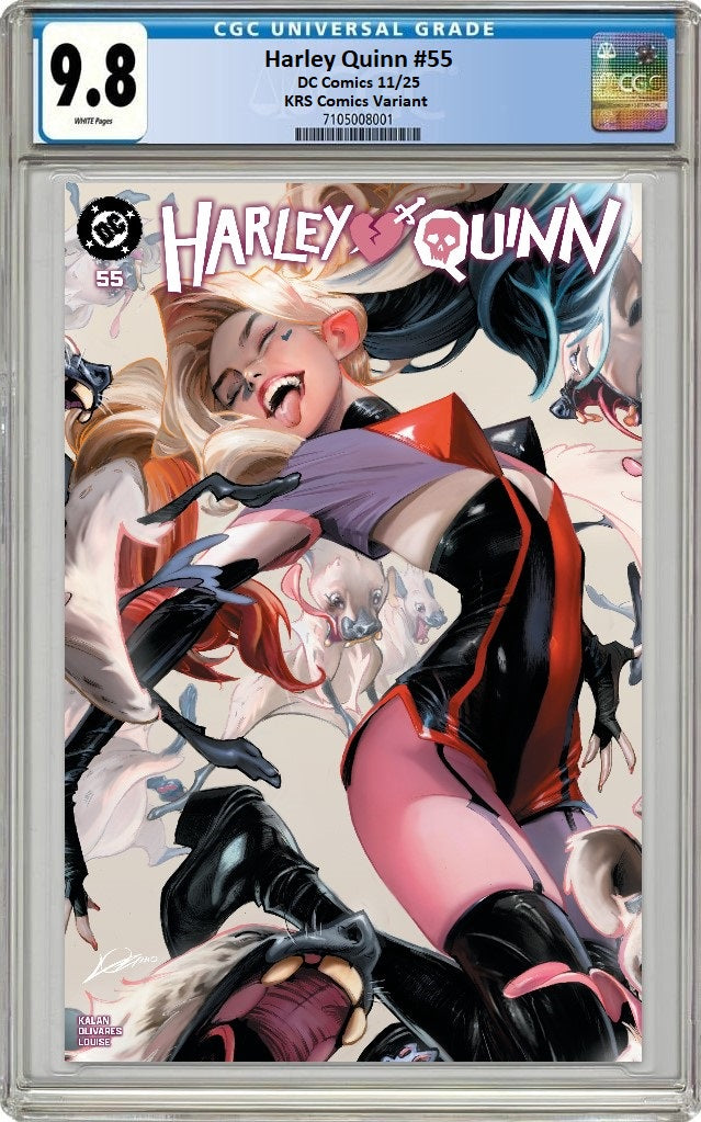 HARLEY QUINN #55 ALEXANDER LOZANO TRADE DRESS VARIANT LIMITED TO 1000 COPIES CGC 9.8 PREORDER