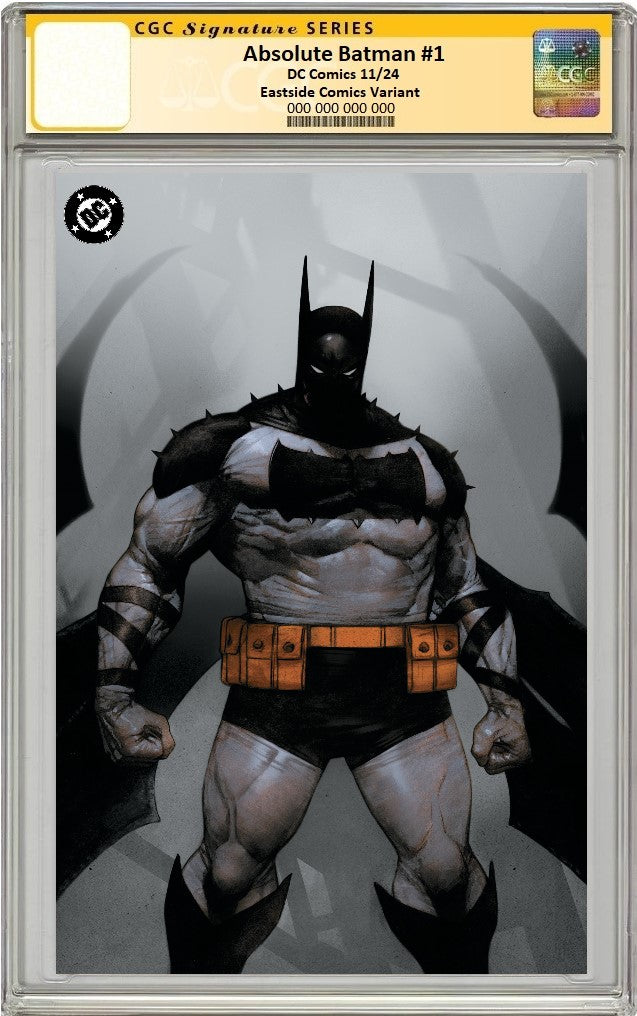 ABSOLUTE BATMAN #1 BEN OLIVER MEGACON 2025 GREY VIRGIN VARIANT (2ND PTG) LIMITED TO 800 COPIES