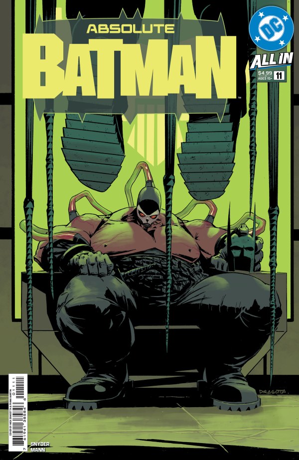 13/08/2025 ABSOLUTE BATMAN #11 CVR A NICK DRAGOTTA