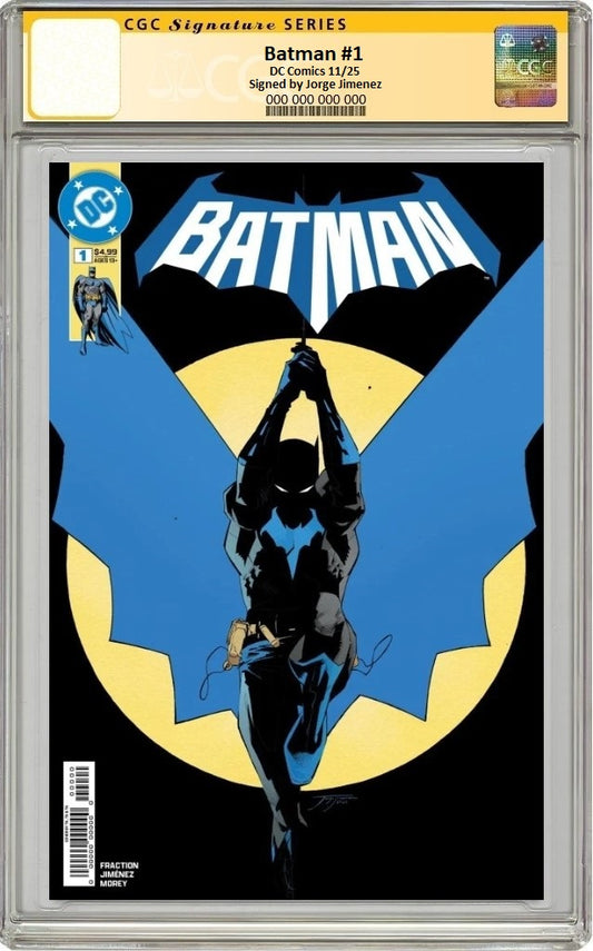 BATMAN #1 CVR A JORGE JIMENEZ CGC SS PREORDER