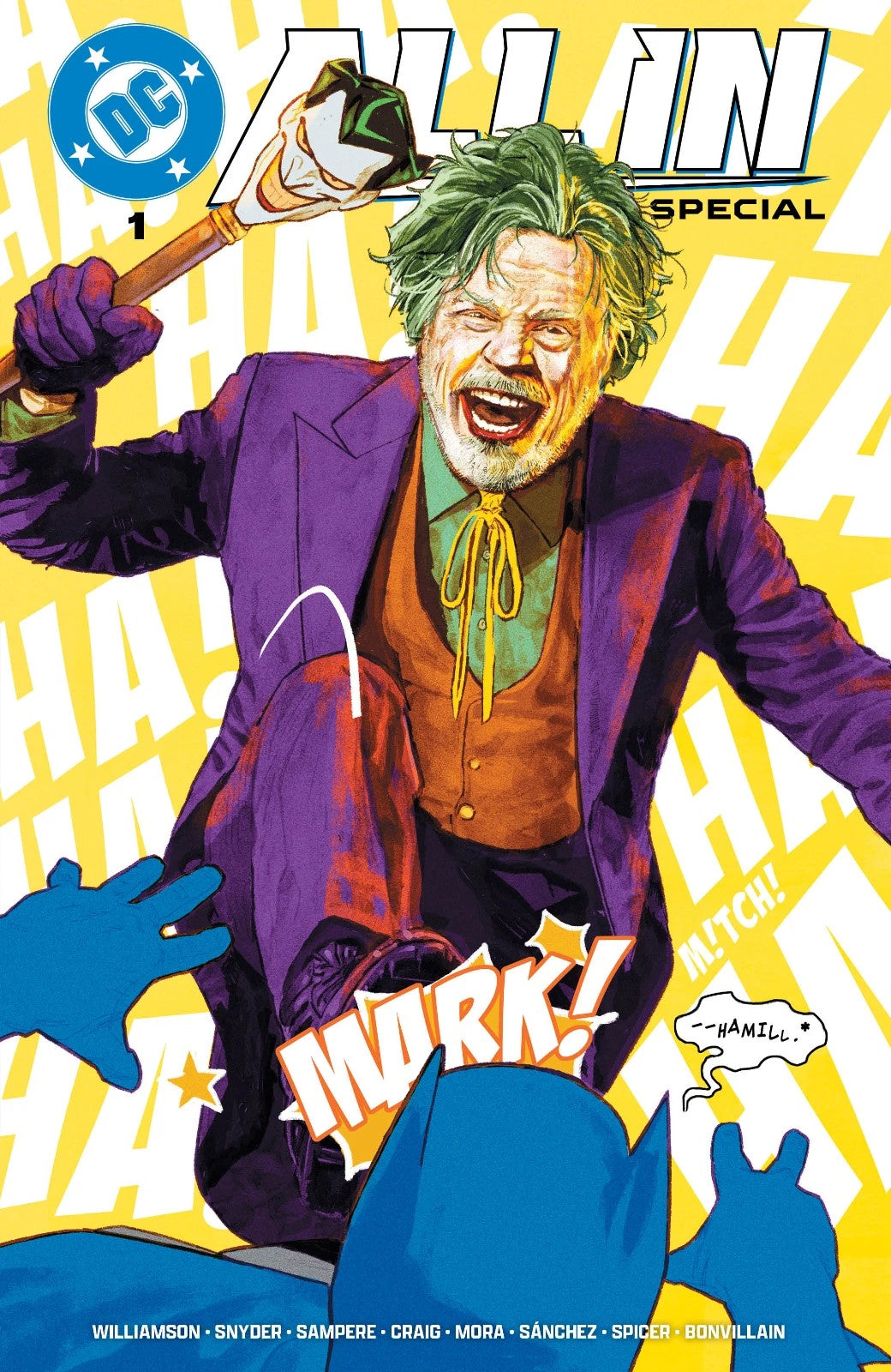 DC ALL IN SPECIAL #1 MITCH GERADS MARK HAMILL FAN EXPO TRADE DRESS VARIANT LIMITED TO 1500 COPIES