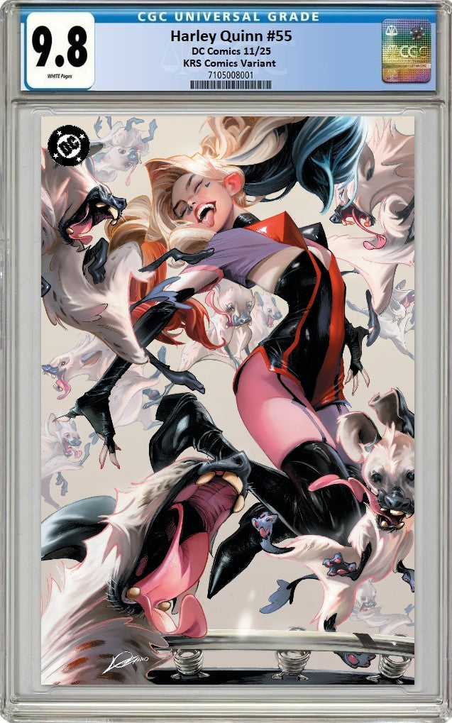 HARLEY QUINN #55 ALEXANDER LOZANO VIRGIN VARIANT LIMITED TO 750 COPIES CGC 9.8 PREORDER