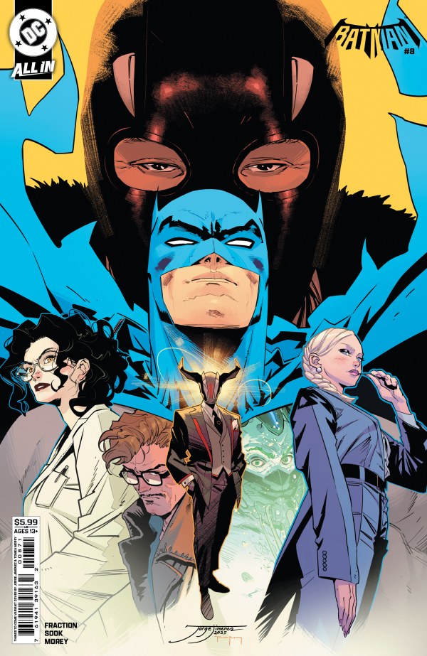 01/04/2026 BATMAN #8 CVR F JORGE JIMENEZ THINGS TO COME CARD STOCK VARIANT