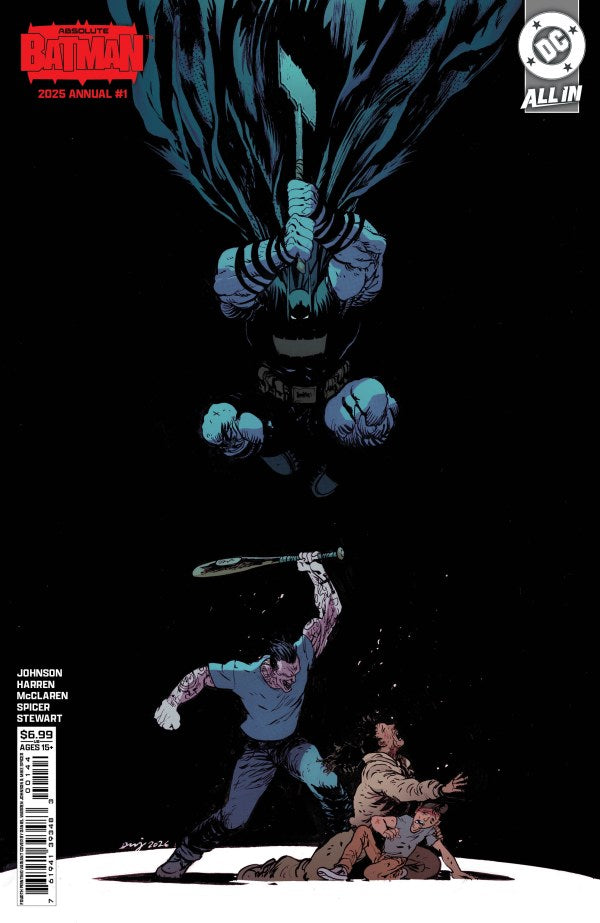 ABSOLUTE BATMAN 2025 ANNUAL #1 4TH PTG DANIEL WARREN JOHNSON VARIANT