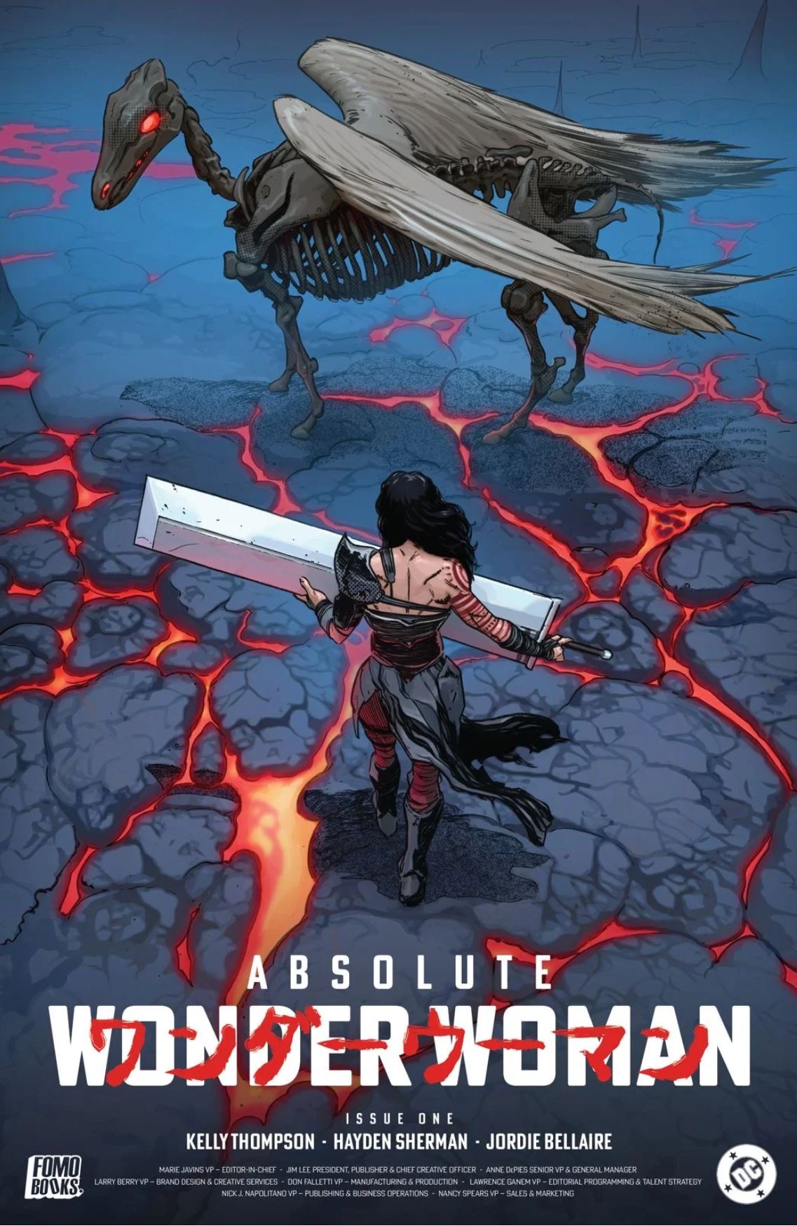 ABSOLUTE WONDER WOMAN #1 JAVIER FERNANDEZ ARABIC AKIRA HOMAGE LIMITED TO 1500 COPIES