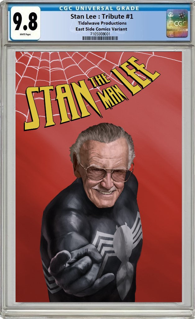 STAN LEE : TRIBUTE #1 SKAN 'VENOM STAN' VARIANTS - CARD STOCK, FOIL & CGC OPTIONS